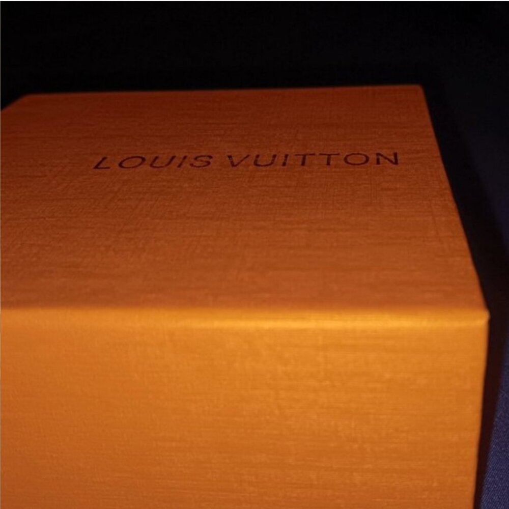 Louis Vuitton (GOLD) (BLACK) (SILVER) 33-35 Size Monogram Leather Belt & BOX - Picture 12 of 12
